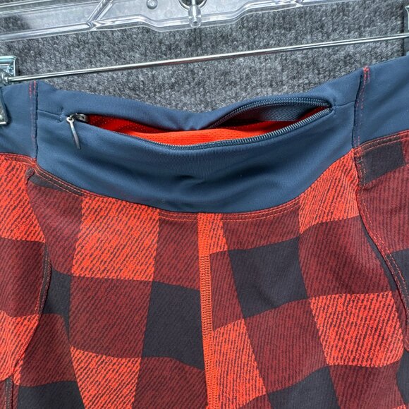 The North Face Flash Dry Leggings Womens Small Red Black 27" Back Pocket - Picture 8 of 14